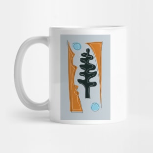 Flora and fauna doodle Mug